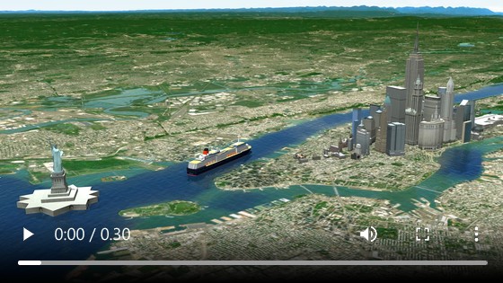 Routenanimation – New York